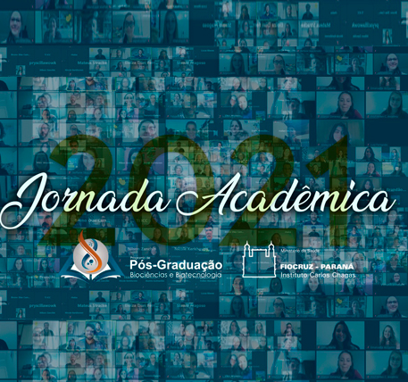 De 16 a 19, o Instituto Carlos Chagas (ICC/ Fiocruz Paraná) realizou o Jornada Acadêmica Virtual do Programa de Pós-graduação em Biociências e Biotecnologia. Foram apresentados 44 trabalhos, incluindo projetos em fase inicial e projetos já em desenvolvimento em nível de mestrado e doutorado.