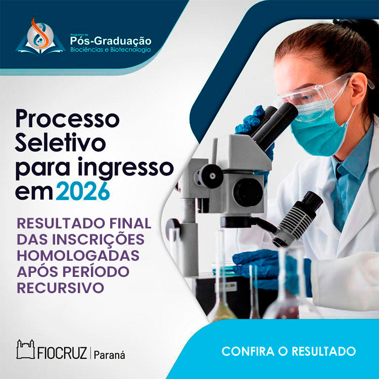 Resultado final das inscrições para mestrado e doutorado 2026